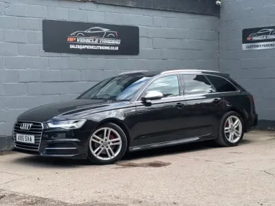 Usado Audi A6 S-Line 190 HP (139 kW) 2015 Preto Carrinha