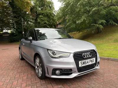 Used Audi A1 S-Line 122 HP (89 kW) 2015 Silver Hatchback