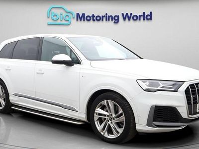 Used Audi Q7 S-Line 340 HP (250 kW) 2023 White SUV