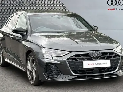 Used Audi A3 Sportback Black Edition 150 HP (110 kW) 2025 Grey Hatchback