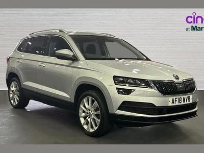Used Skoda Karoq SE L 150 HP (110 kW) 2018 Silver SUV