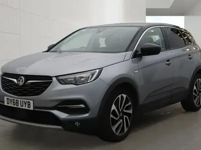 Used Vauxhall Grandland X Elite 130 HP (95 kW) 2018 Grey SUV