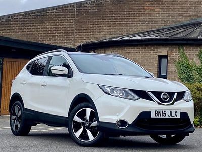 White Used 2015 Nissan Qashqai N-TEC SUV | £5,490 (Fair price)