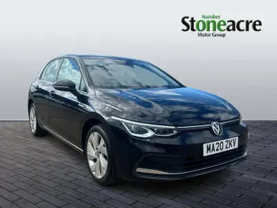 Usado VW Golf VII Style 150 HP (110 kW) 2020 Preto Citadino