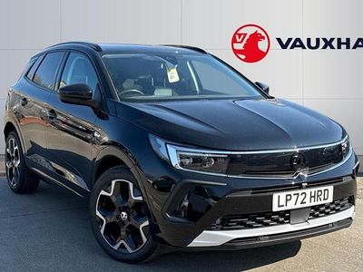 Used Vauxhall Grandland X Ultimate 131 HP (96 kW) 2023 Black SUV