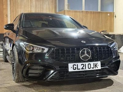 Black Used 2021 Mercedes CLA220 AMG line Sedan | £18,490 (Good price)