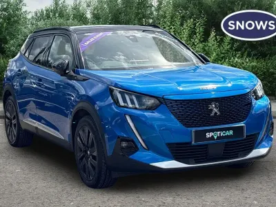 Gebraucht Peugeot e-2008 GT 100 kW (136 PS) 2020 Blau SUV