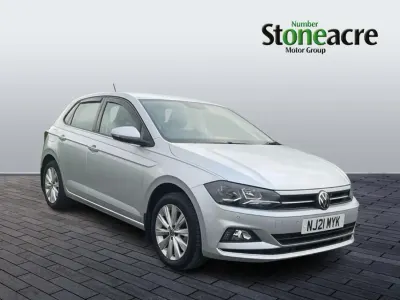 Begagnad VW Polo SEL 110 HK (80 kW) 2021 Silver Halvkombi