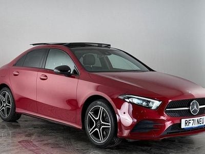 Used Mercedes A250 AMG Line Premium Plus 218 HP (160 kW) 2022 Red Sedan