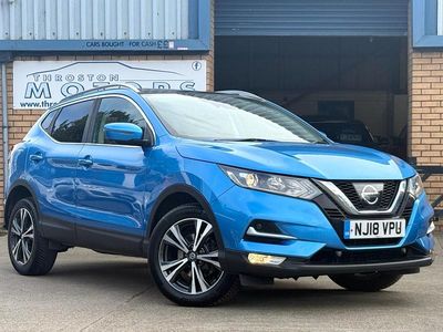 Used Nissan Qashqai N-Connecta 2018 Blue SUV
