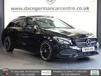 Black Used 2019 Mercedes CLA200 Shooting Brake AMG line Estate | £17,470 (Fair price)