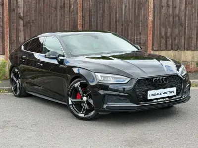 Used Audi A5 Sportback S-Line 190 HP (139 kW) 2017 Black Hatchback