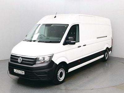 White Used 2023 VW Crafter Trendline Van | £18,990 (Fair price)