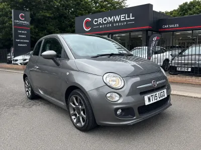 Used Fiat 500 S 69 HP (50 kW) 2015 Black Hatchback