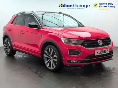 Used VW T-Roc R-line 190 HP (139 kW) 2019 Red SUV