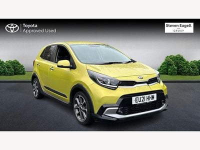 Used Kia Picanto X-Line 2021 Green Hatchback