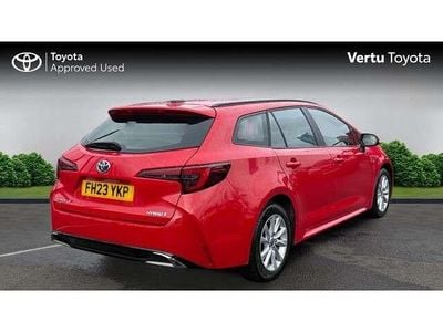 Used Toyota Corolla Sport 138 HP (101 kW) 2023 Red Estate