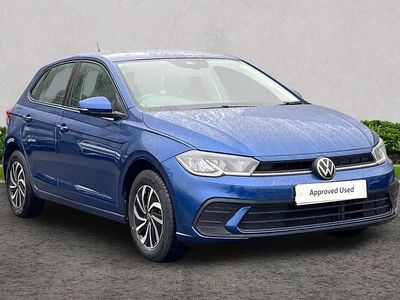 Used VW Polo Life 95 HP (69 kW) 2022 Blue Hatchback