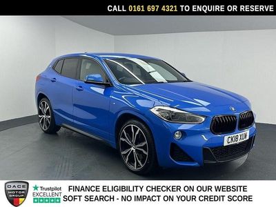 Used BMW X2 M Sport 190 HP (139 kW) 2018 Blue SUV
