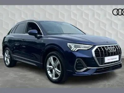 Used Audi Q3 S-Line 150 HP (110 kW) 2023 Blue SUV