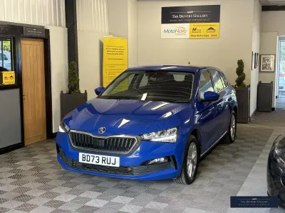 Used Skoda Scala SE Technology 115 HP (84 kW) 2024 Blue Hatchback