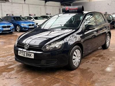 Used VW Golf VII S 105 HP (77 kW) 2012 Black Hatchback