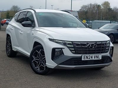 Gebraucht Hyundai Tucson N Line 265 PS (194 kW) 2024 Weiß SUV