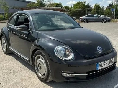 Used VW Beetle Design 140 HP (102 kW) 2013 Black Hatchback