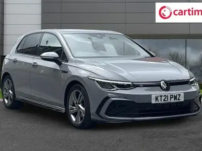 Used VW Golf VII R-line 150 HP (110 kW) 2021 Grey Hatchback