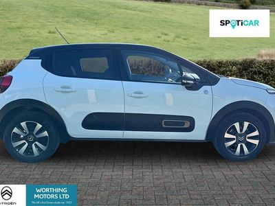 Begagnad Citroën C3 PureTech 82 HK (60 kW) 2023 Vit Halvkombi