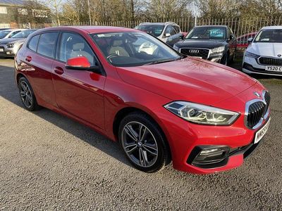 Used BMW 116 Sport Line 2019 Red Hatchback