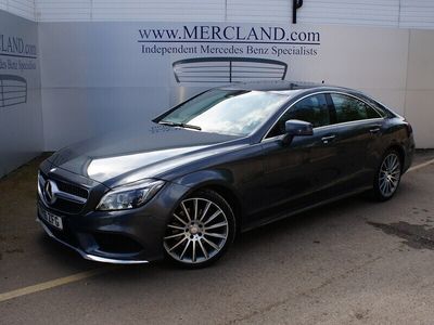 used Mercedes CLS220 CLS-Class 2016 (16) MERCEDES BENZAMG LINE COUPE DIESEL AUTO GREY