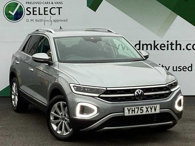 Used VW T-Roc Style 150 HP (110 kW) 2025 Silver SUV
