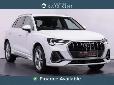 Used Audi Q3 S-Line 150 HP (110 kW) 2019 White SUV