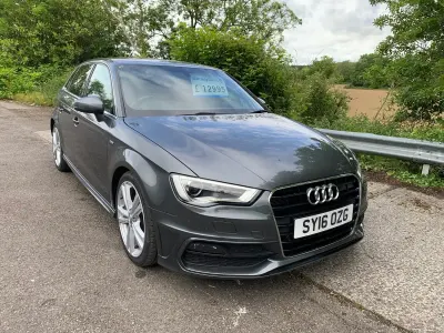 Used Audi A3 S-Line 2016 Grey Hatchback