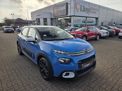 Used Citroën C3 Feel 82 HP (60 kW) 2017 Blue Hatchback