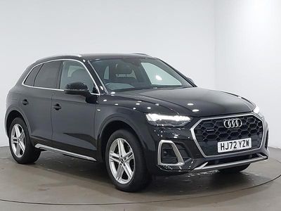 Black Used 2022 Audi Q5 S-Line SUV | £30,998 (Fair price)