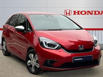 Used Honda Jazz Hybrid 109 HP (80 kW) 2021 Red Hatchback