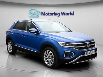 Used VW T-Roc Style 150 HP (110 kW) 2023 Blue SUV