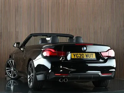 Used BMW 420 Cabriolet M Sport 2020 Black Cabriolet