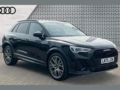 Used Audi Q3 Black Edition 150 HP (110 kW) 2025 Black SUV