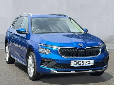 Used Skoda Kamiq SE L 150 HP (110 kW) 2025 Race blue metallic SUV
