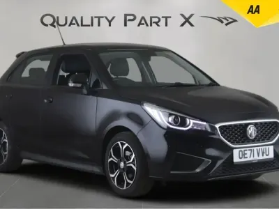 Used MG MG3 Exclusive 106 HP (77 kW) 2022 Black Hatchback