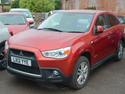 Used Mitsubishi ASX 2012 Red SUV