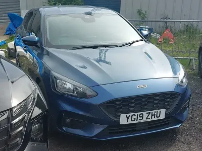 Usado Ford Focus ST-Line 150 HP (110 kW) 2019 Azul Carrinha
