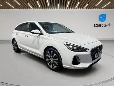 Used Hyundai i30 Premium 136 HP (100 kW) 2017 White Estate