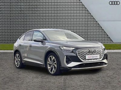 Used Audi Q4 Sportback e-tron Comfort 150 kW (204 HP) 2021 Grey SUV