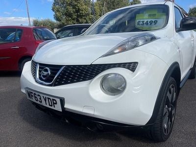 Used Nissan Juke N-TEC 117 HP (86 kW) 2013 White SUV