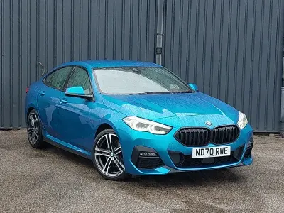 Begagnad BMW 218 M Sport 140 HK (102 kW) 2020 Blå Sedan