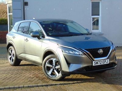 Grey Used 2022 Nissan Qashqai N-Connecta SUV | £17,950 (Fair price)